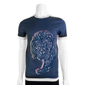 x CHapman Brothers Lion Jacquard Printed Shirt 